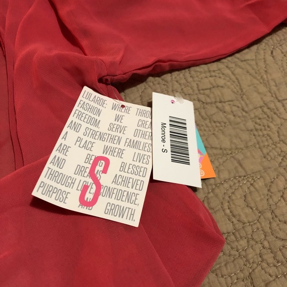 LuLaRoe S Monroe kimono NWT - Picture 3 of 3